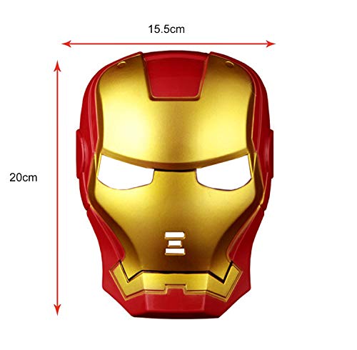 Máscara Iron Man SuperHéroe para Hombre Niño Talla única (52074)