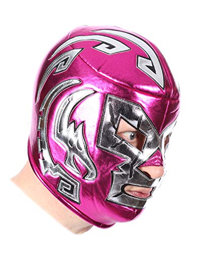 Máscara para lucha libre, color rosa