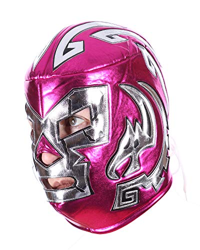 Máscara para lucha libre, color rosa