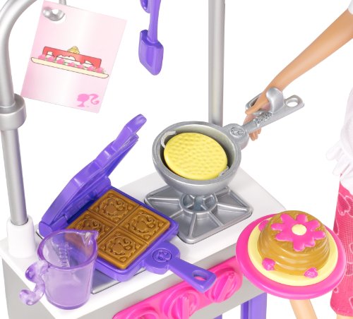 Mattel Barbie - Muñeca Chef du Petit déjeuner