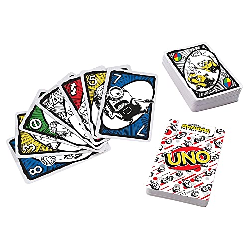 Mattel Games Uno Minions: The Rise of GRU Card Game