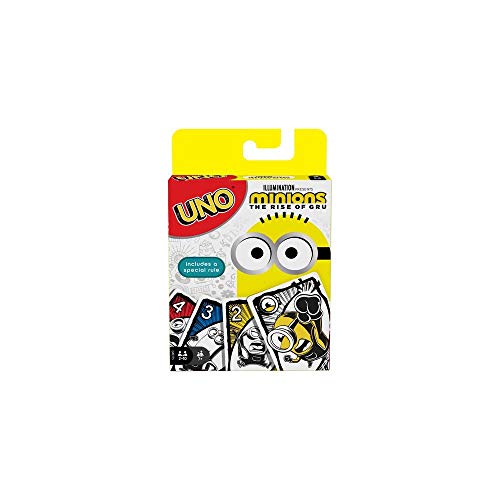 Mattel Games Uno Minions: The Rise of GRU Card Game