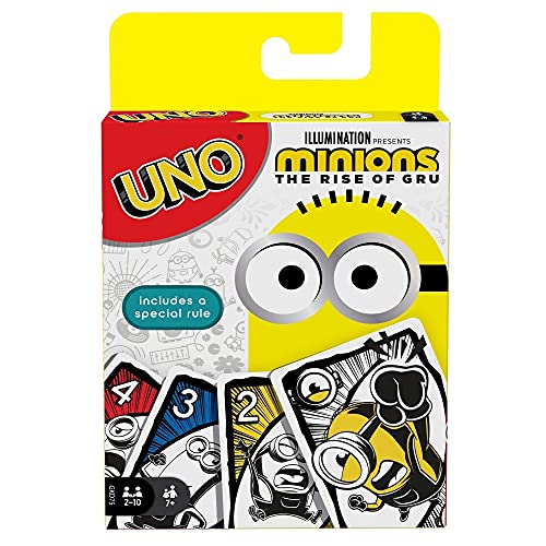 Mattel Games Uno Minions: The Rise of GRU Card Game