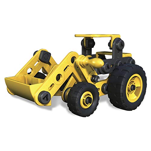 Meccano Junior Tractor Juego de construcción de varios modelos de vehículos 87pieza(s) - Juegos de construcción (Juego de construcción de varios modelos de vehículos, 5 año(s), 87 pieza(s), Negro, Amarillo, 350 mm, 80 mm) , color/modelo surtido