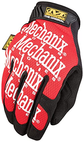 Mechanix Mg-02-008 Guantes de Trabajo, Rojo