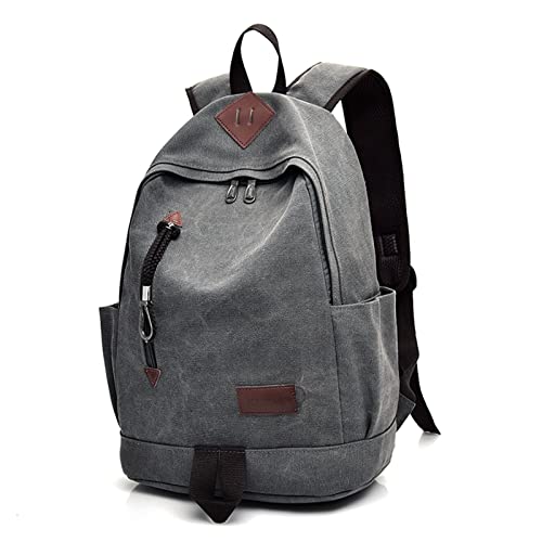 MeCool Hombre Mochilas Viaje Bolso Colegio Bandolera de Tela de Lona Marca de Monta?a Baratos Casual Escolares Deporte Bandolera para Sport Outdoor Daypack Verde