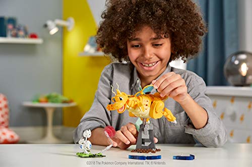 Mega Construx Pokemon Figuras Dragonite vs. Togetic Challenge, Juguetes de Construcción Niños +6 Años (Mattel FVK75)