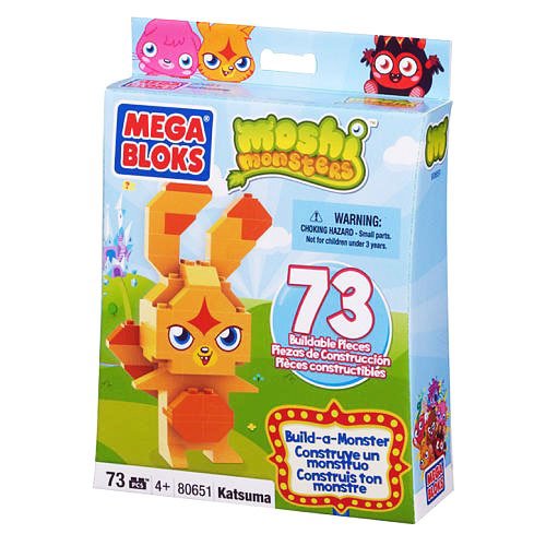 Megabloks - Juego de Bloques para bebé Moshi Monsters (MEBL80650) (Surtido)