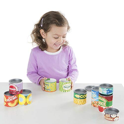 Melissa & Doug- 10 Latas de Juguete, Multicolor (14088)