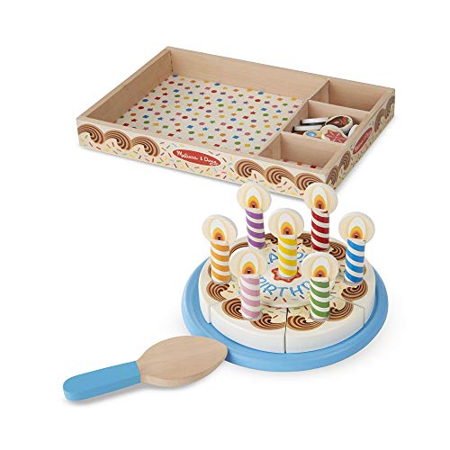 Melissa & Doug - 10511 - Torta di Compleanno di Legno