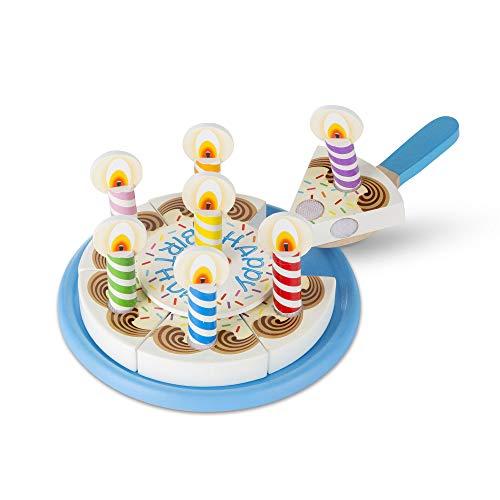 Melissa & Doug - 10511 - Torta di Compleanno di Legno