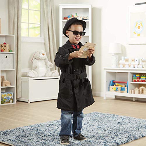 Melissa & Doug-Disfraz Spy Costume, Multicolor, 5 años y más (96249)