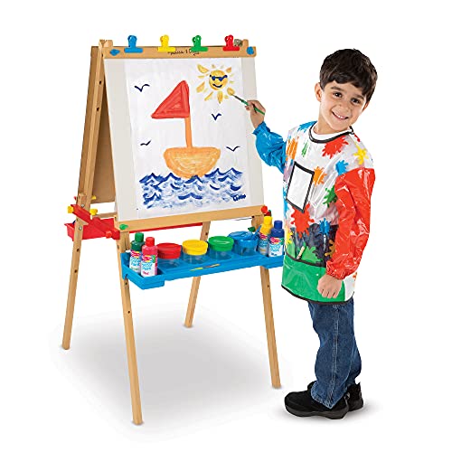 Melissa & Doug- Pizarra Caballete Doble Cara, Color Independiente (11282)