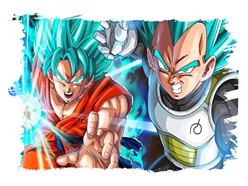 MERCHANDMANIA COJIN Vegeta Goku Dragon Ball Super hogar Comodo cussion