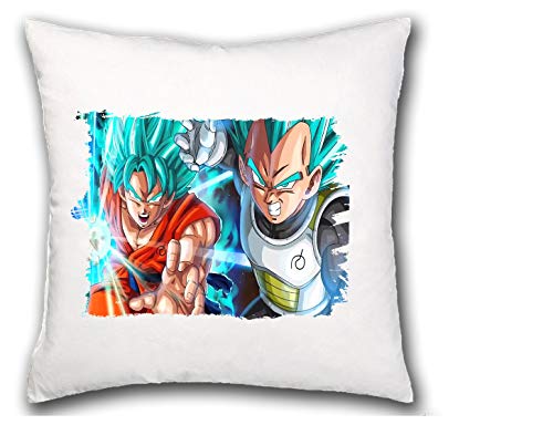 MERCHANDMANIA COJIN Vegeta Goku Dragon Ball Super hogar Comodo cussion