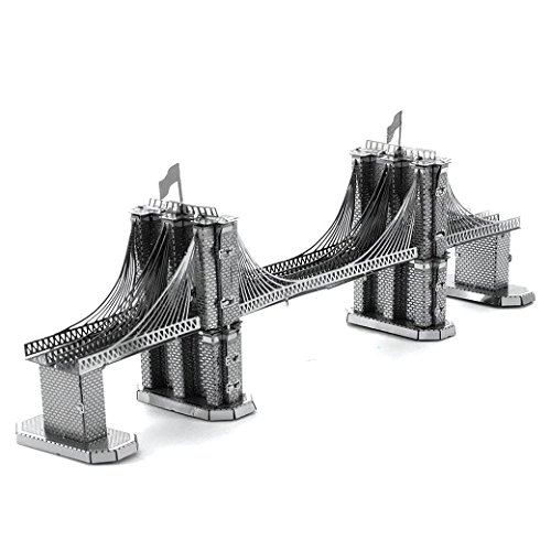 Metal Earth - Maqueta metálica Puente de Brooklyn , color/modelo surtido