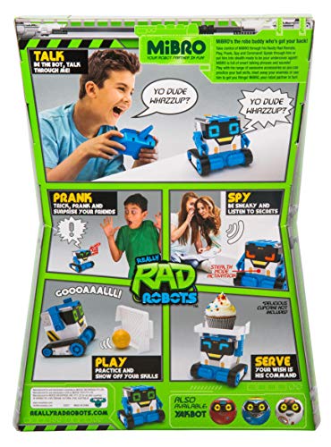 MIBRO- Version en español Really RAD Robots, Color Blue (Moose Toys 27817)