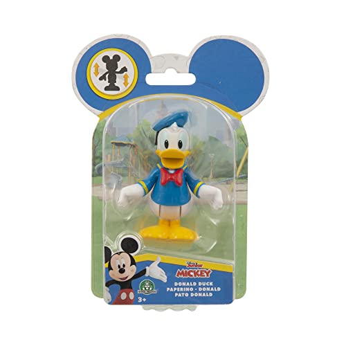 Mickey MCC07300 - Minifigura de 8 cm articulada con 4 Puntos de articulación, coleccionables, para niños a Partir de 3 años, Modelo MCC07300, Giochi Preziosi