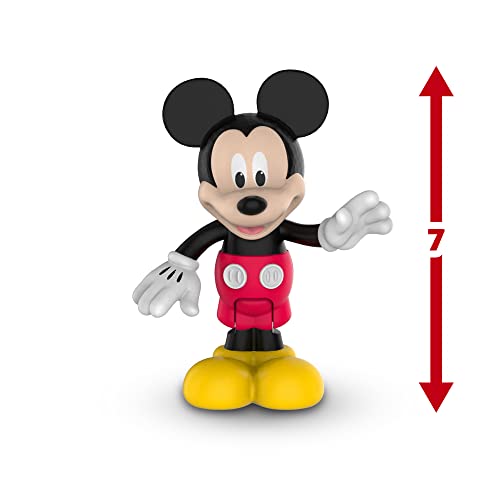 Mickey - Mini Personaje, Mickey clásico, 8 cm, articulado con 4 Puntos de articulación, coleccionables, para niños a Partir de 3 años, MCC07100, Giochi Preziosi