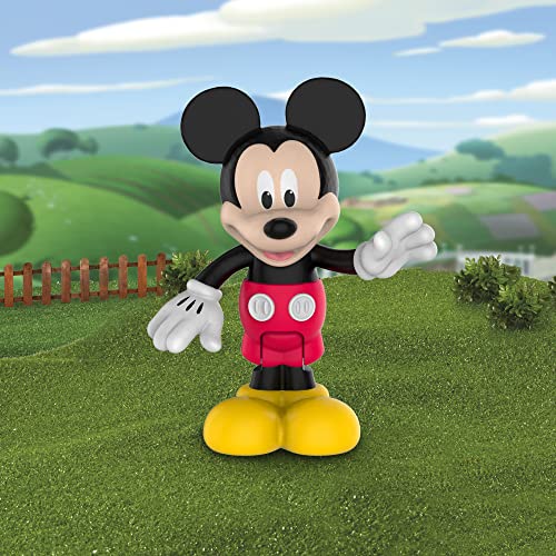 Mickey - Mini Personaje, Mickey clásico, 8 cm, articulado con 4 Puntos de articulación, coleccionables, para niños a Partir de 3 años, MCC07100, Giochi Preziosi