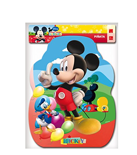 Mickey Mouse - Piñata Perfil Clubhouse balones, 33X46 cm (Verbetena 014000283)