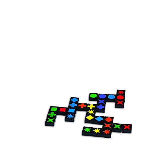 MindWare Qwirkle Mix Juego de mesa para combinar colores y formas (idioma español no garantizado)