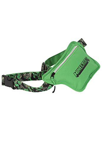 Minecraft Camo Creeper Boys Bum Bag | Official Merchandise