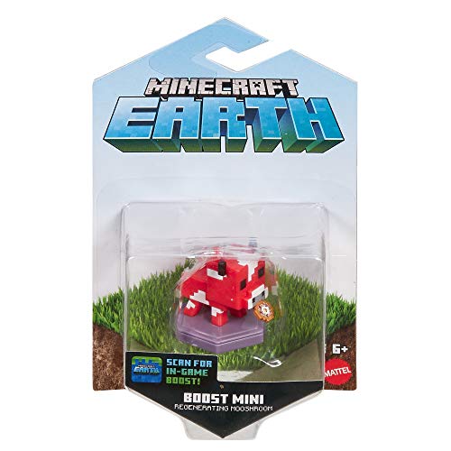 Minecraft: Earth Boost Minis - Regenerando Mooshroom Figura Pack