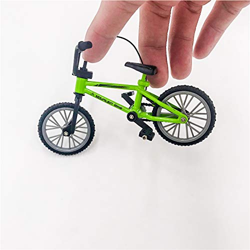 Mini-Finger-BMX Set Bike Fans Toy Alloy Finger BMX Funcional Funcional Finger Bike BMX Toys Regalo Color Aleatorio