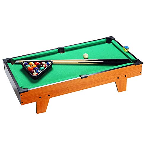 Mini Mesa de Billar De mesa de billar miniatura for adultos niños de Escritorio piscina miniatura Cuadro conjunto de mesa juguete del juego Pool-Mesa de billar pelotas Pollas y la cremallera piscina J