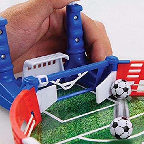 Mini Tabletop Football Game Set,Foosball Table for Kids Tabletop Football Game,Tabletop Soccer Toys for Kids Educational Sport Outdoor Portable Table Games Play Ball Toys