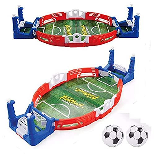 Mini Tabletop Football Game Set,Foosball Table for Kids Tabletop Football Game,Tabletop Soccer Toys for Kids Educational Sport Outdoor Portable Table Games Play Ball Toys