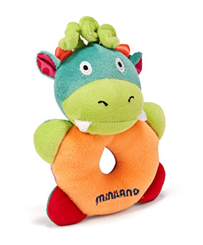 Miniland – miniland96287 14,5 cm Moogy sonajero Peluche