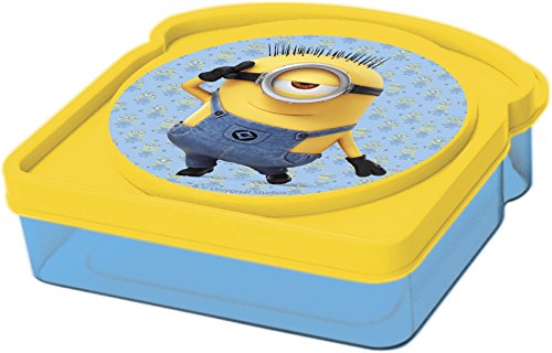 Minions, Gru Mi Villano Favorito Plastico value minions despicable me 2, sandwichera (Stor 76274)