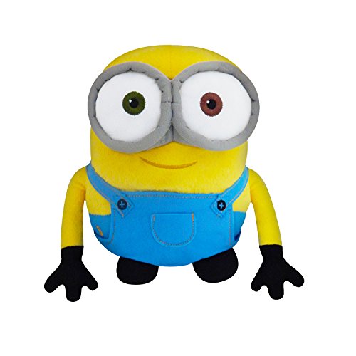 Minions- MIN-Bob-1 Warmies, peluche térmico, Multicolor (T-Tex 02) , color/modelo surtido