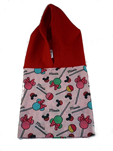 Minnie Mouse- Pañuelo braga cuello con gorro, única (New Import 770-922)