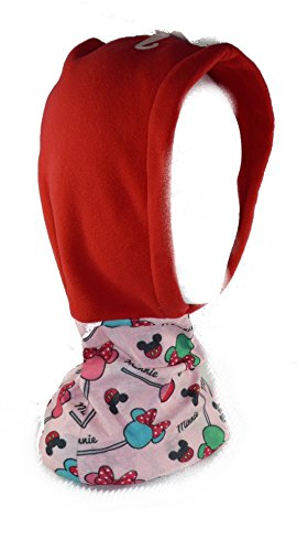 Minnie Mouse- Pañuelo braga cuello con gorro, única (New Import 770-922)