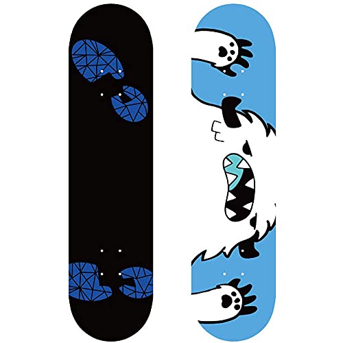 MISTLI Skateboards para SK8 El Infinito, Longboard para Adultos, Niños, Adolescentes, Dibujos Animados, Anime, Arce, para Fiestas De Cosplay,B