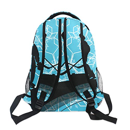 Mochila Escolar Deportiva para Jugadores de Hockey sobre Hielo para niños, niñas, niños, Bolsa de Viaje, Mochila