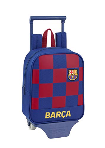 Mochila Guardería de FC Barcelona 1ª Equip. 19/20 Oficial con Carro Safta, 220x100x270mm