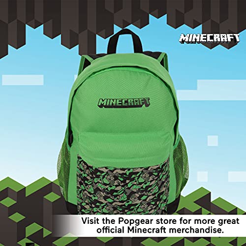 Mochila Minecraft Camo Creeper para niños | Producto Oficial | Mochila de Regreso a la Escuela, Mochila para niños, Mochila para niños