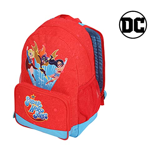 Mochila para niñas de Personajes de Superhéroe DC | Producto Oficial | Mochila de Regreso a la Escuela