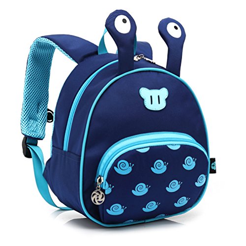 Mochila para niños, Lindos Caracoles de Dibujos Animados para niños pequeños Mochila de Juguete Mochilas Escolares Mochilas de bebé para niños de Kindergarten Niños niñas Mochila de Viaje