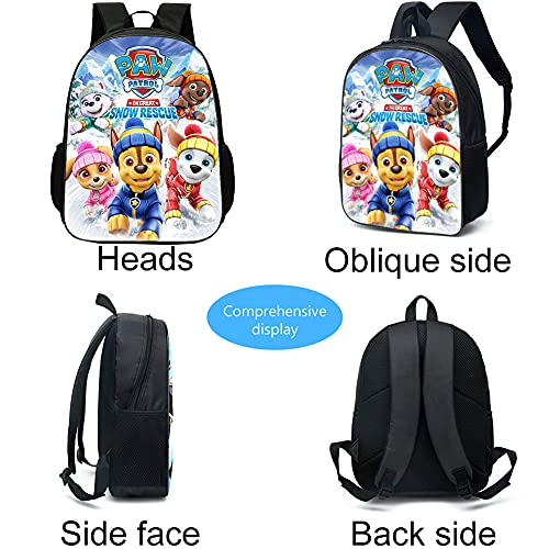 Mochilas Mochila Escolar para niños Mochila Escolar para Perros Mochila Infantil de Dibujos Animados Impresos en 3D para niños Jardín de Infantes, Guardería, Primaria