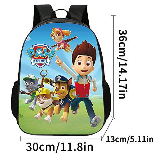 Mochilas Mochila Escolar para niños Mochila Escolar para Perros Mochila Infantil de Dibujos Animados Impresos en 3D para niños Jardín de Infantes, Guardería, Primaria