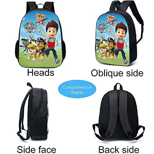 Mochilas Mochila Escolar para niños Mochila Escolar para Perros Mochila Infantil de Dibujos Animados Impresos en 3D para niños Jardín de Infantes, Guardería, Primaria