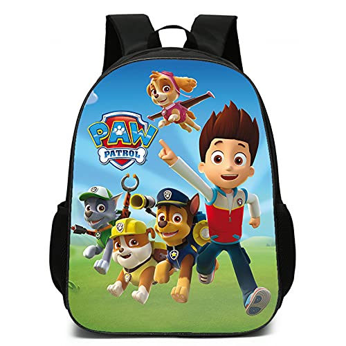 Mochilas Mochila Escolar para niños Mochila Escolar para Perros Mochila Infantil de Dibujos Animados Impresos en 3D para niños Jardín de Infantes, Guardería, Primaria