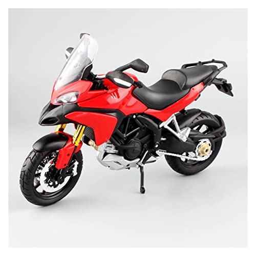 Modelo de Motocicleta de fundición a presión 1/12 Escalas DU-Cati Multistrada 1200S MTS1200 Adventure Tour Rider Enduro Modelo Fundido Vehículo Motocicleta Moto Bicicletas Juguetes