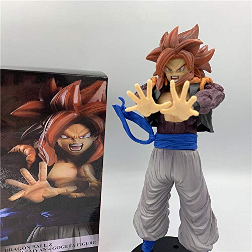 Modelo De Personaje Figura De Acción De Pvc Con Pelo Rojo Ondulado, Colección De Goku Vegeta, Modelo 26Cm Figura De Acción Anime Pvc Figuras De Acción Para Adultos Juguetes Figuras De Anime, Aproxi