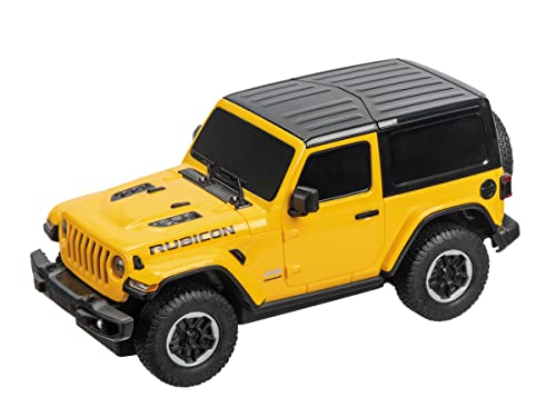 Mondo Motors, Jeep Wrangler JL, Modelo en Escala 1:24, hasta 8 km/h de Velocidad, Coche de Juguete para niños 63615